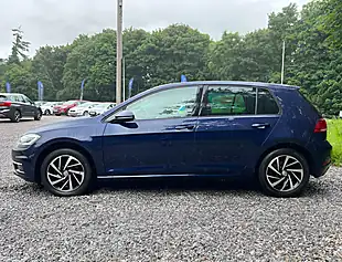 Used 2020 Volkswagen Golf Match Edition Blue - Interior and Exterior details 6
