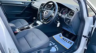 Used 2020 Volkswagen Golf Match Edition White - Interior and Exterior details 10