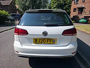 Used 2020 Volkswagen Golf Match Edition White - Interior and Exterior details 5
