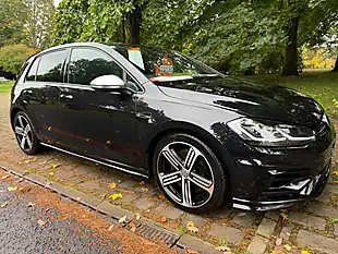 Used 2020 Volkswagen Golf R Black - Interior and Exterior details 10