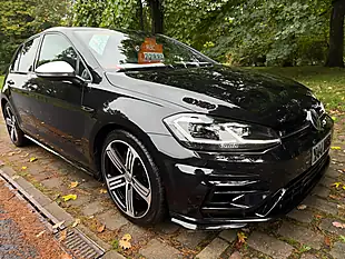 Used 2020 Volkswagen Golf R Black - Interior and Exterior details 12