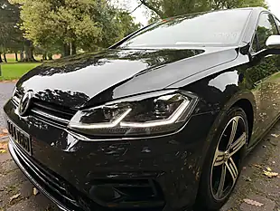 Used 2020 Volkswagen Golf R Black - Interior and Exterior details 15