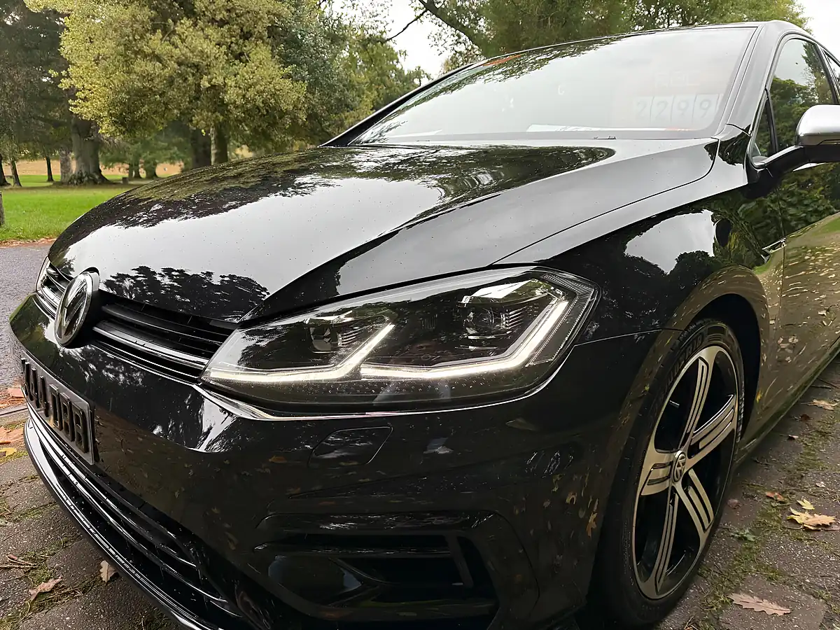 Used 2020 Volkswagen Golf R Black - Interior and Exterior details 15