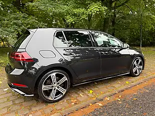 Used 2020 Volkswagen Golf R Black - Interior and Exterior details 2