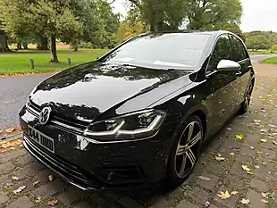 Used 2020 Volkswagen Golf R Black - Interior and Exterior details 4
