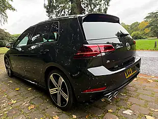 Used 2020 Volkswagen Golf R Black - Interior and Exterior details 8
