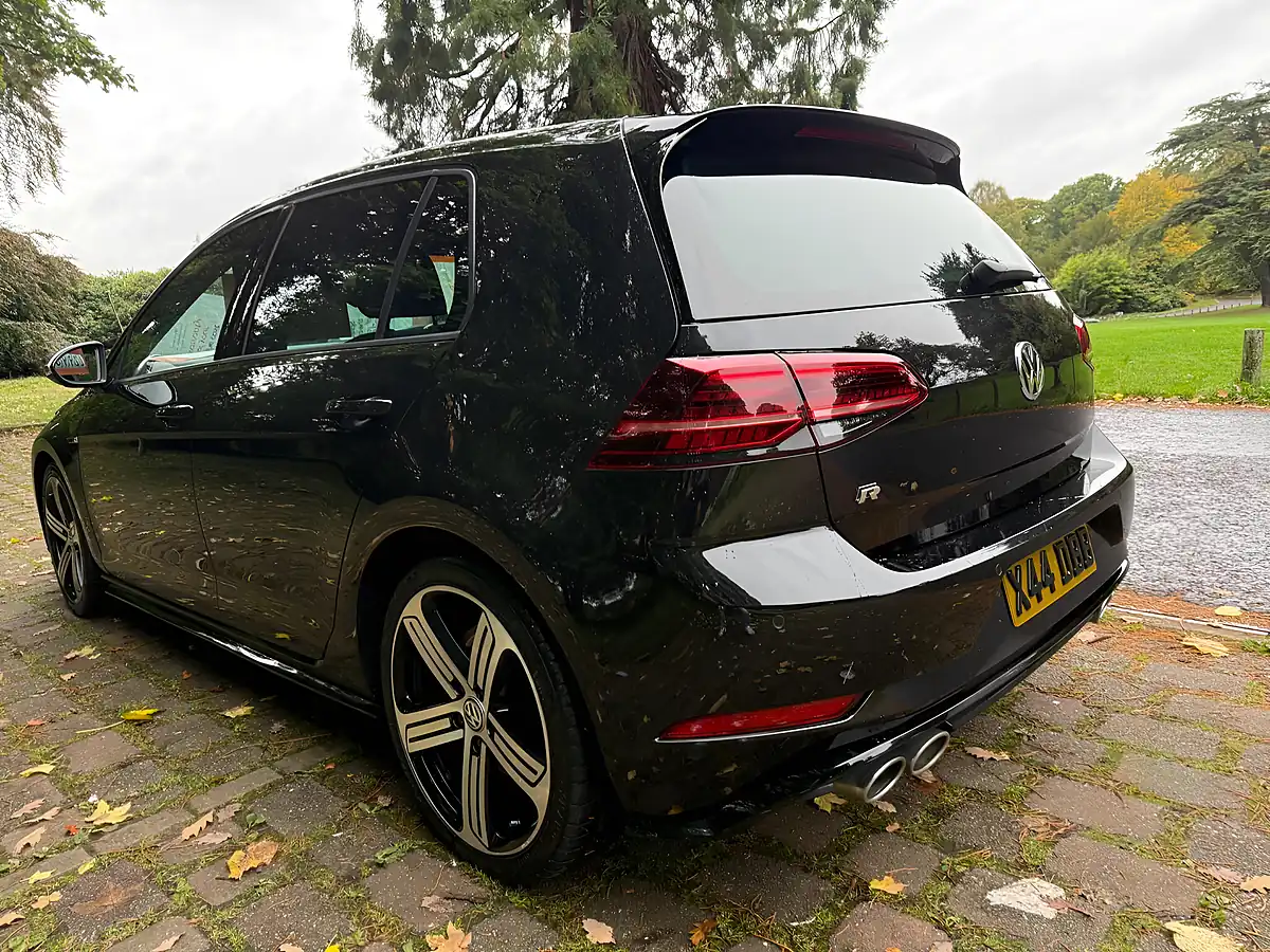 Used 2020 Volkswagen Golf R Black - Interior and Exterior details 8