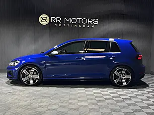 Used 2020 Volkswagen Golf R Blue - Interior and Exterior details 2