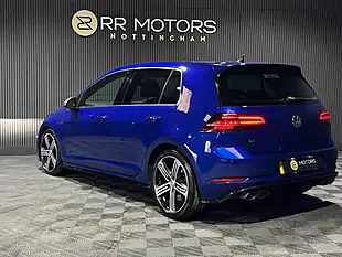 Used 2020 Volkswagen Golf R Blue - Interior and Exterior details 3