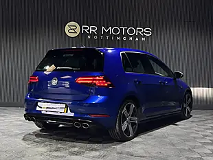 Used 2020 Volkswagen Golf R Blue - Interior and Exterior details 5