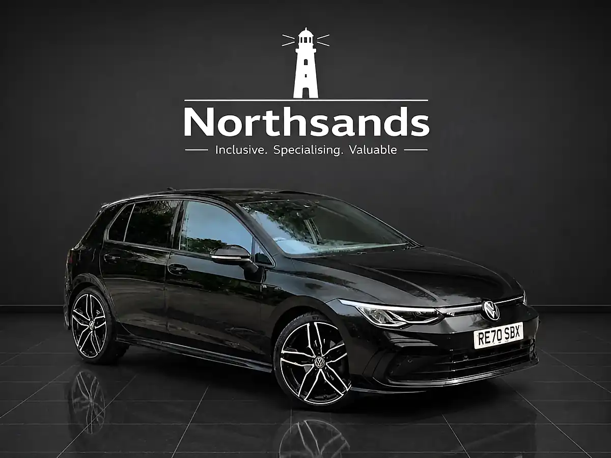 Used 2020 Volkswagen Golf R-Line Black - Front View