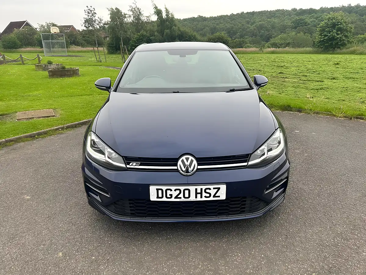 Used 2020 Volkswagen Golf R-Line Edition Blue - Interior and Exterior details 2