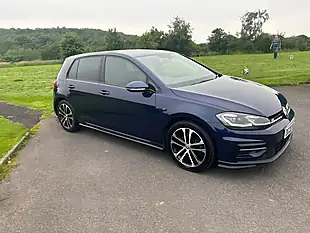 Used 2020 Volkswagen Golf R-Line Edition Blue - Interior and Exterior details 5