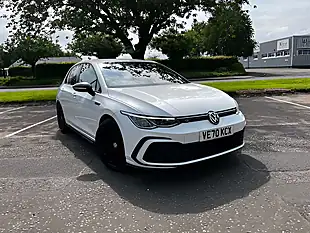 Used 2020 Volkswagen Golf R-Line White - Interior and Exterior details 5