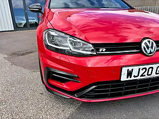 Used 2020 Volkswagen Golf R Red - Interior and Exterior details 10