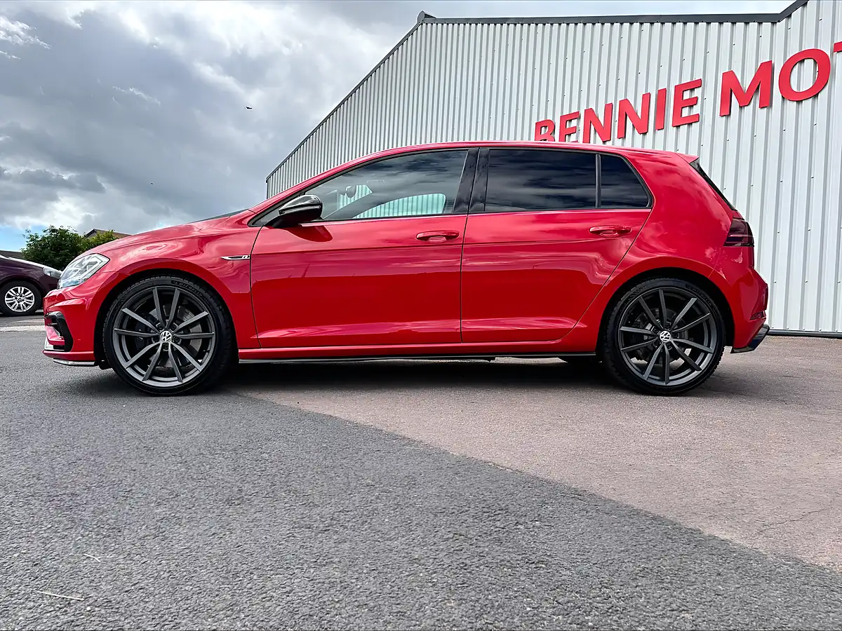 Used 2020 Volkswagen Golf R Red - Interior and Exterior details 11