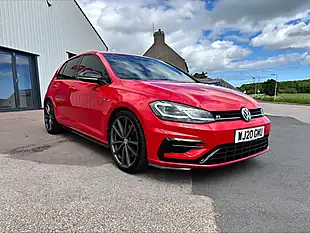 Used 2020 Volkswagen Golf R Red - Interior and Exterior details 2