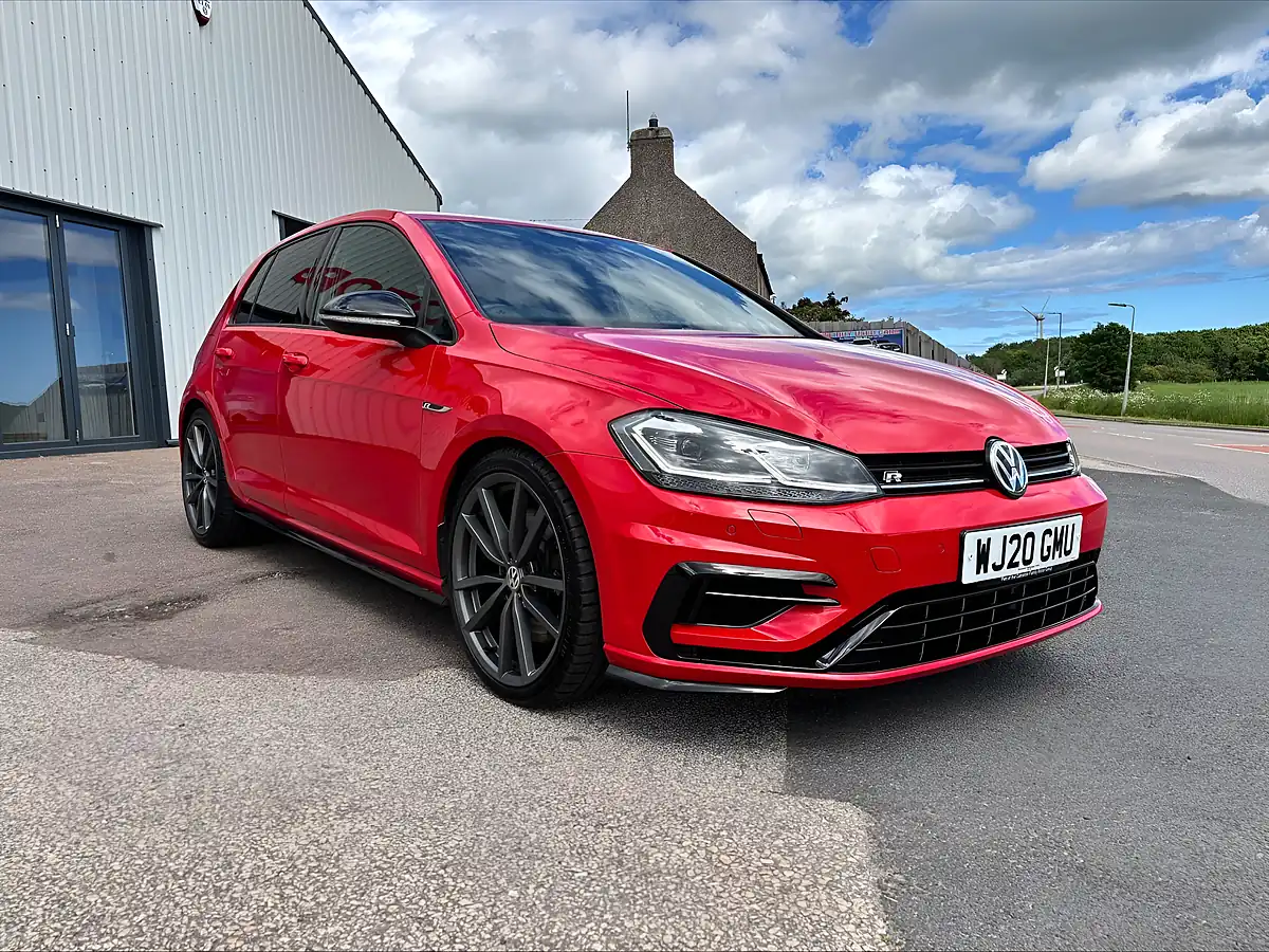 Used 2020 Volkswagen Golf R Red - Interior and Exterior details 2