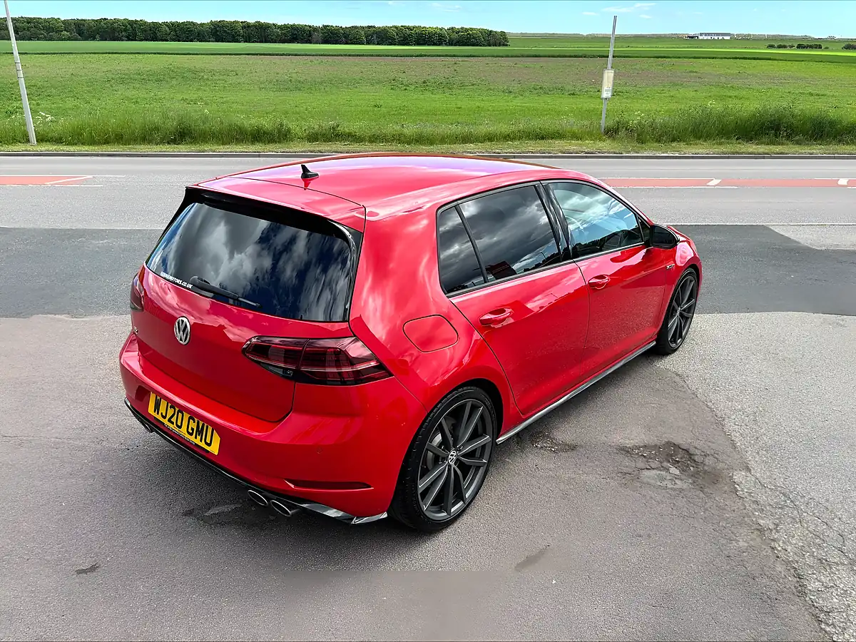 Used 2020 Volkswagen Golf R Red - Interior and Exterior details 3