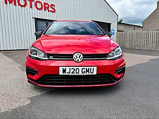 Used 2020 Volkswagen Golf R Red - Interior and Exterior details 6