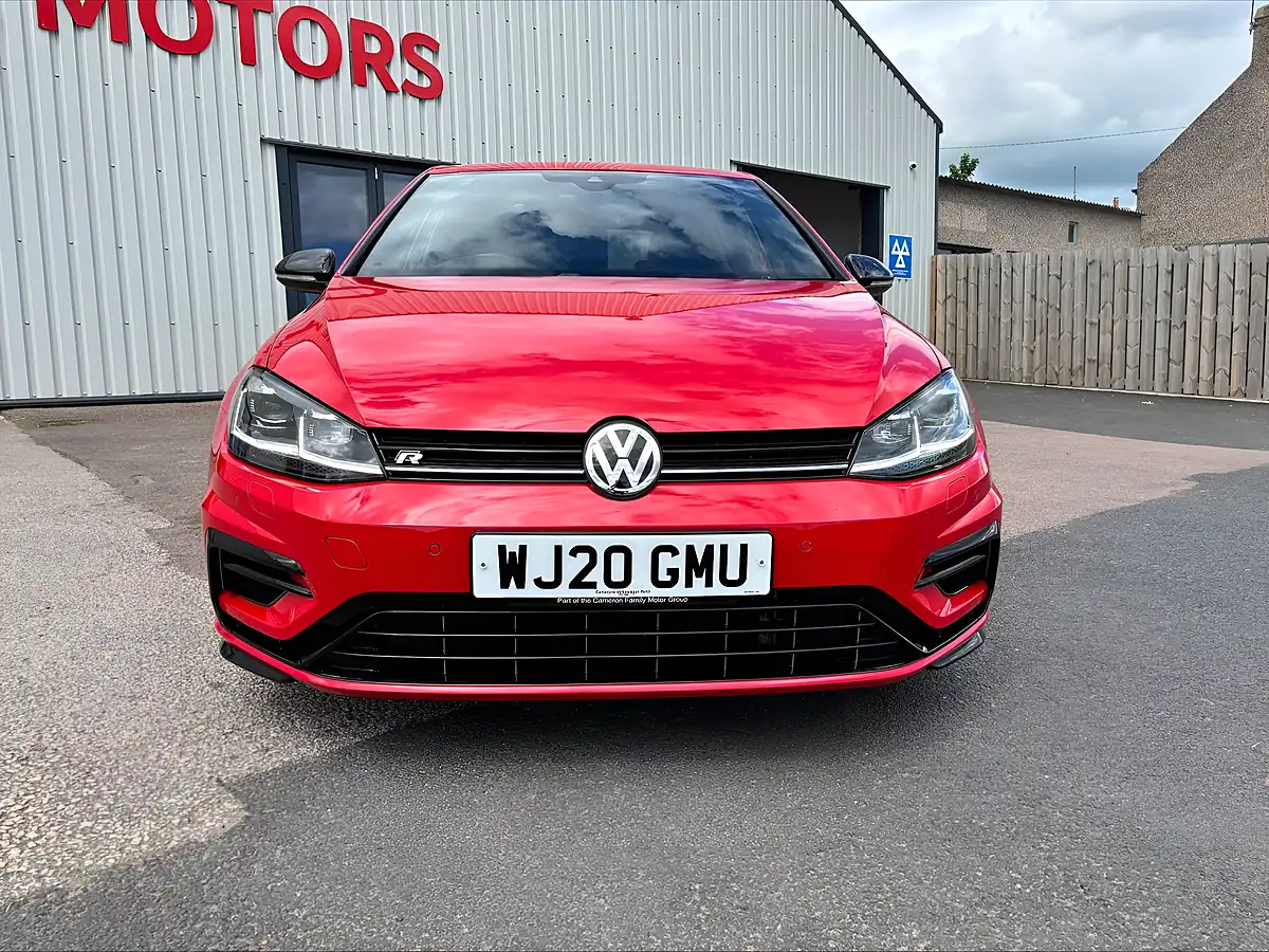 Used 2020 Volkswagen Golf R Red - Interior and Exterior details 6