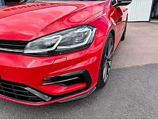 Used 2020 Volkswagen Golf R Red - Interior and Exterior details 9