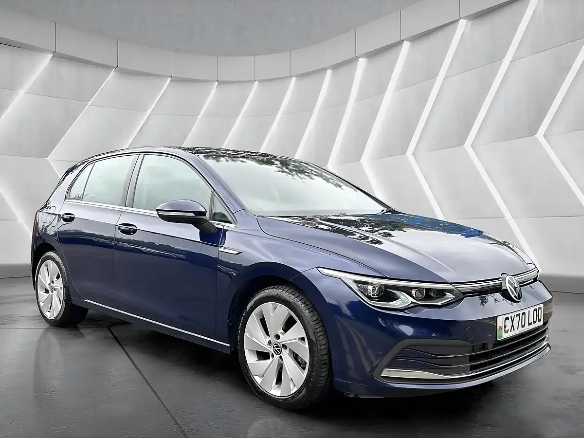Used 2020 Volkswagen Golf Style Blue - Interior and Exterior details 3