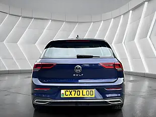 Used 2020 Volkswagen Golf Style Blue - Interior and Exterior details 8