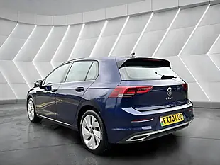Used 2020 Volkswagen Golf Style Blue - Interior and Exterior details 9