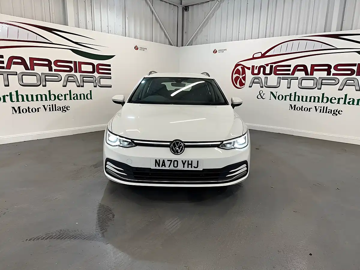 Used 2020 Volkswagen Golf Style White - Interior and Exterior details 2