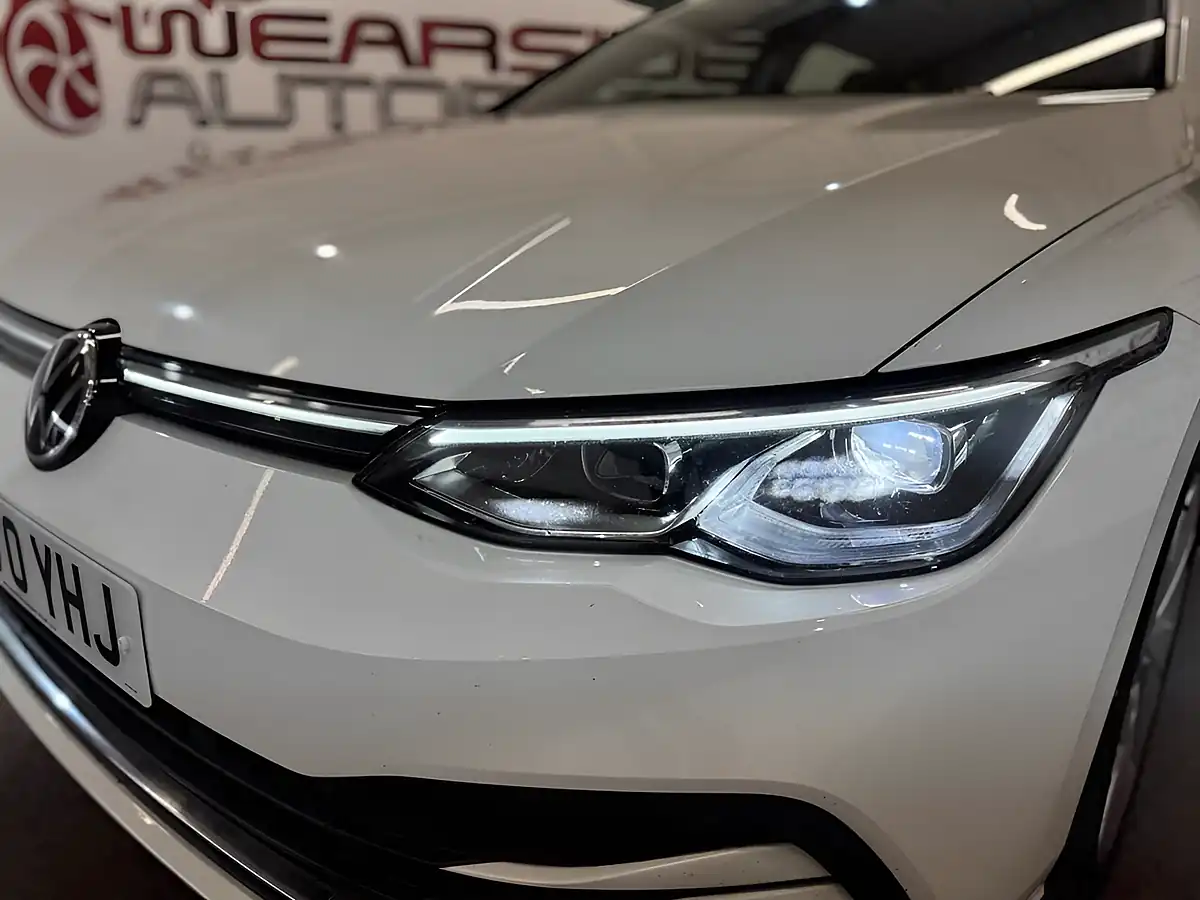 Used 2020 Volkswagen Golf Style White - Interior and Exterior details 4
