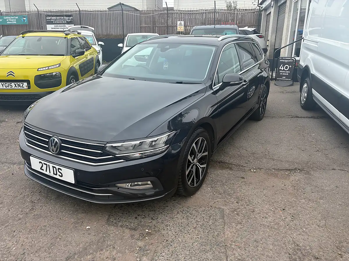 Used 2020 Volkswagen Passat Sel Black - Interior and Exterior details 6