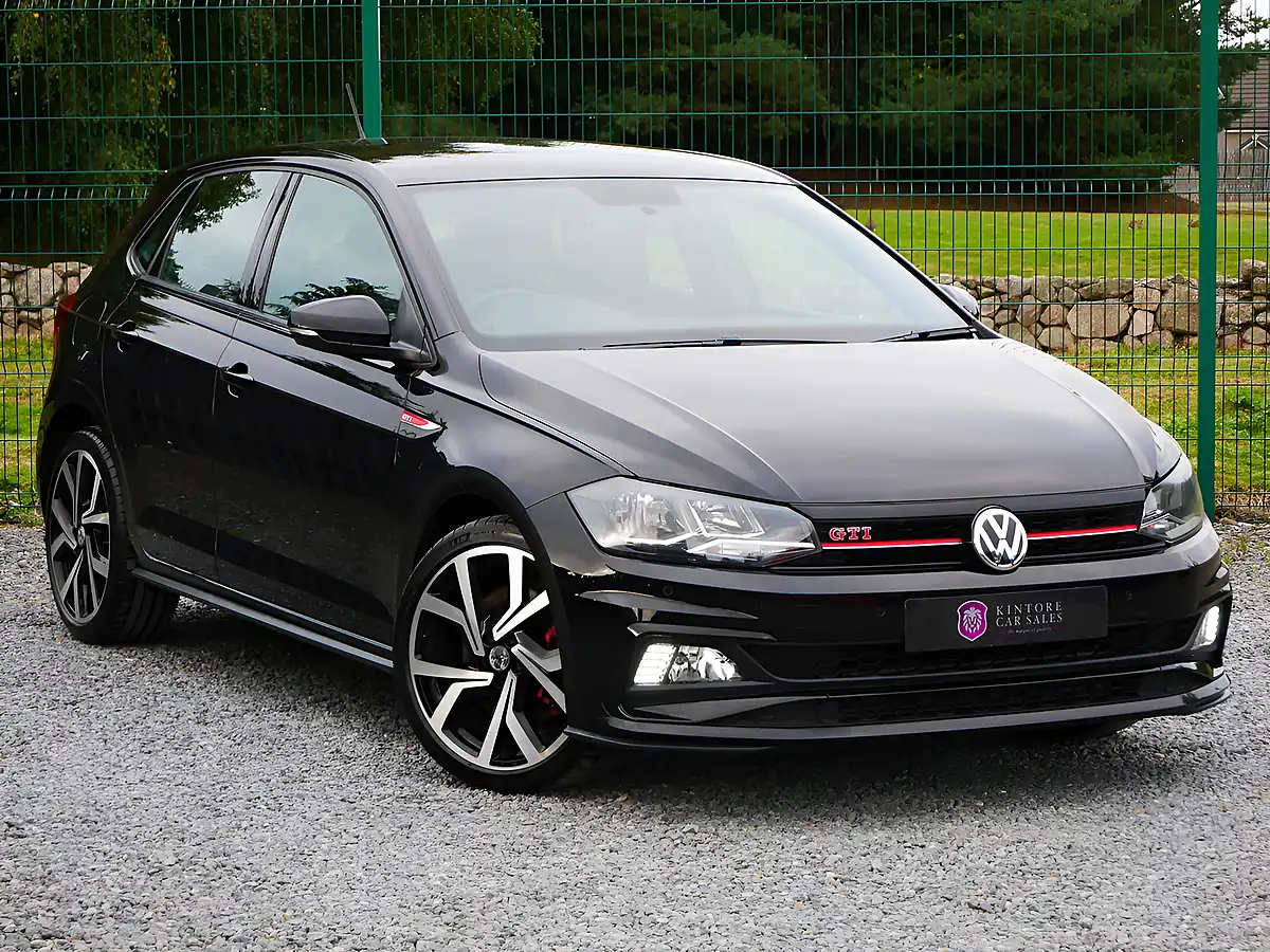 Used 2020 Volkswagen Polo GTI Deep Black Pearl - Front View