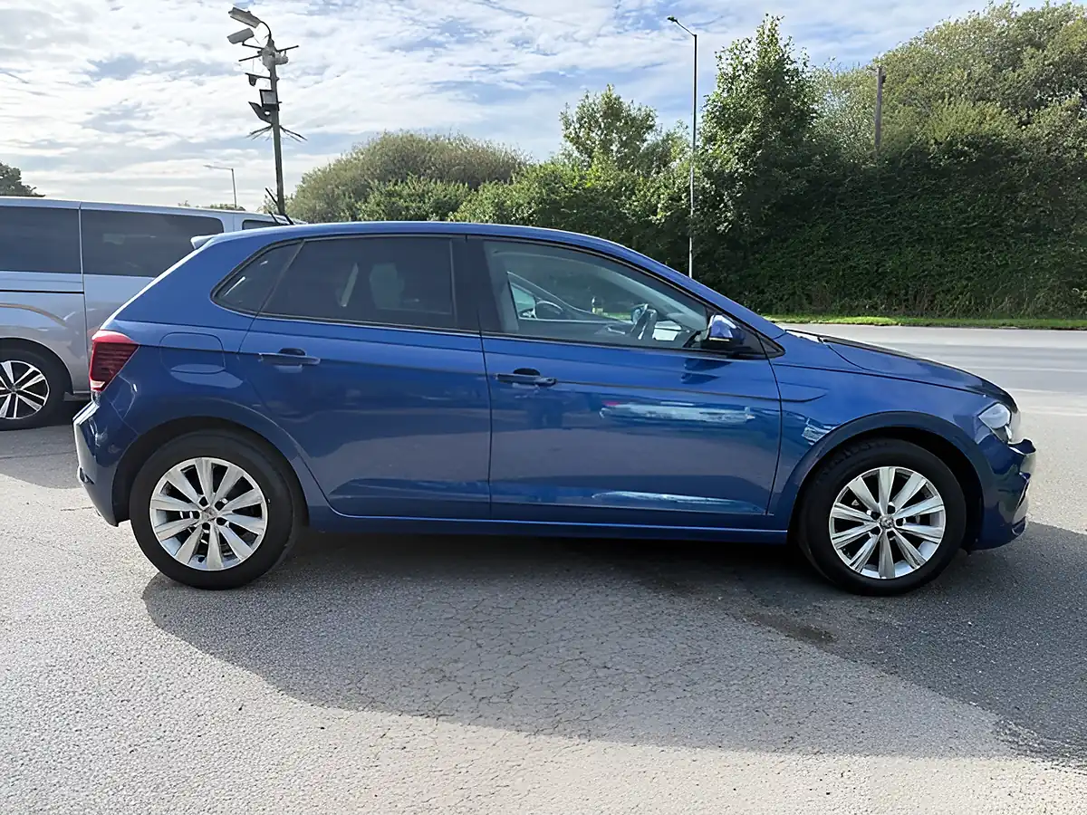 Used 2020 Volkswagen Polo Match Blue - Interior and Exterior details 2