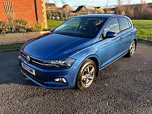 Used 2020 Volkswagen Polo Match Blue - Interior and Exterior details 3