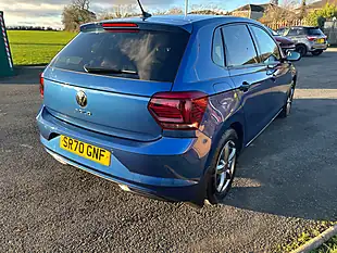 Used 2020 Volkswagen Polo Match Blue - Interior and Exterior details 6