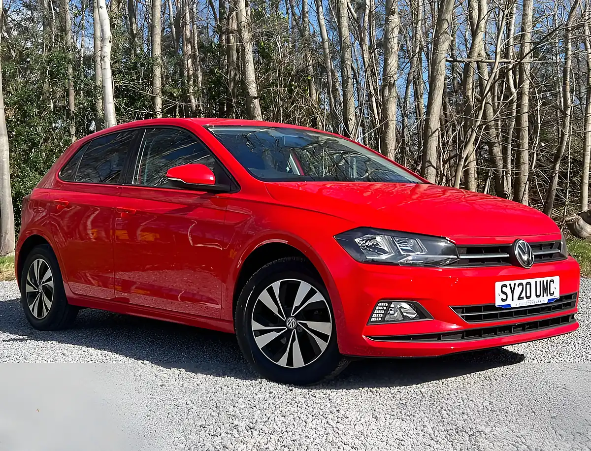Used 2020 Volkswagen Polo Match Flash Red - Front View