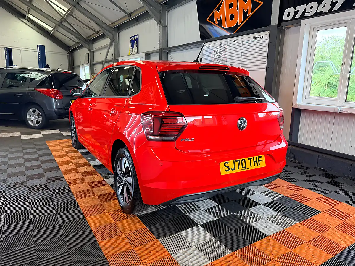 Used 2020 Volkswagen Polo Match Red - Interior and Exterior details 4