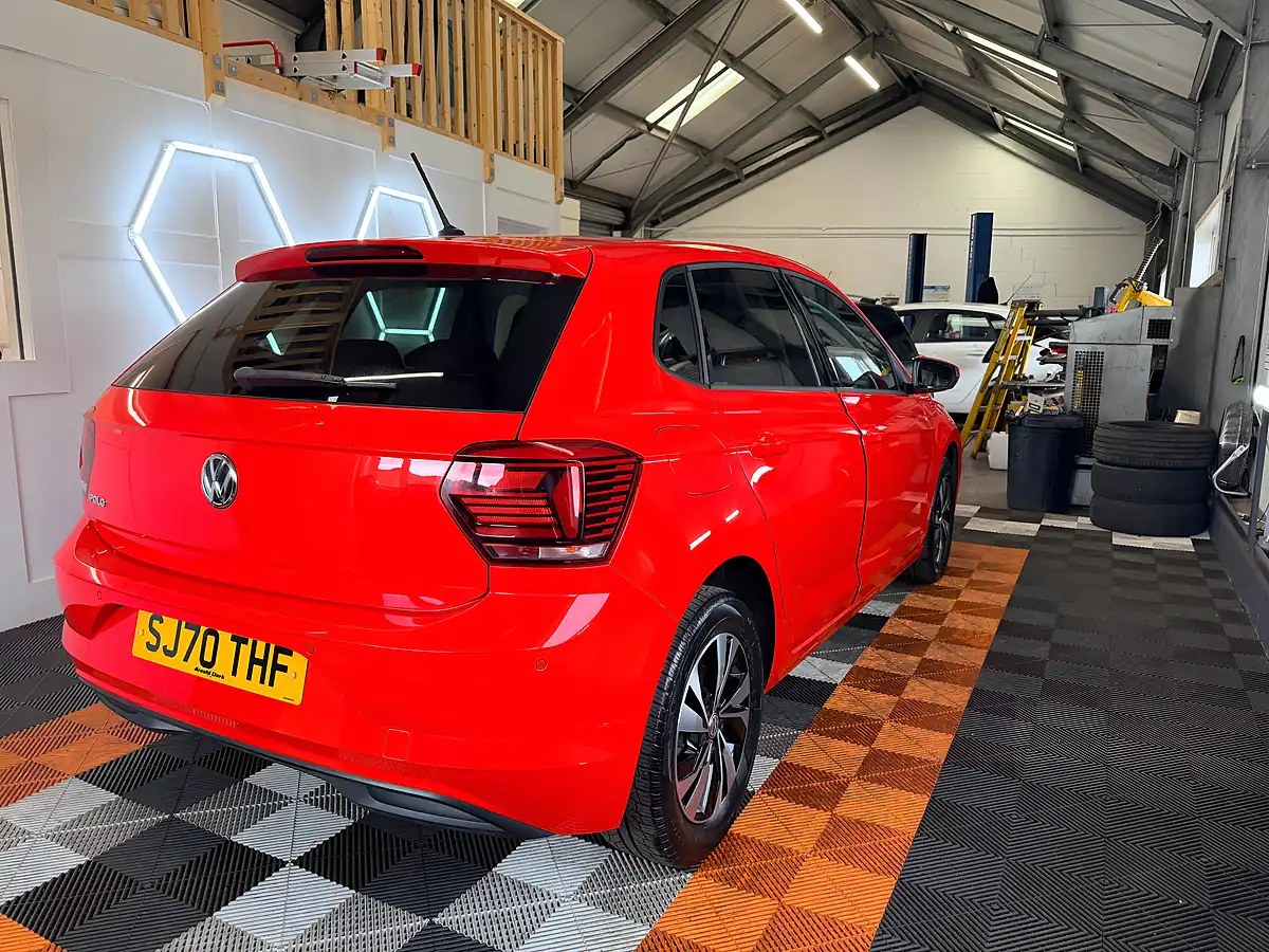 Used 2020 Volkswagen Polo Match Red - Interior and Exterior details 5