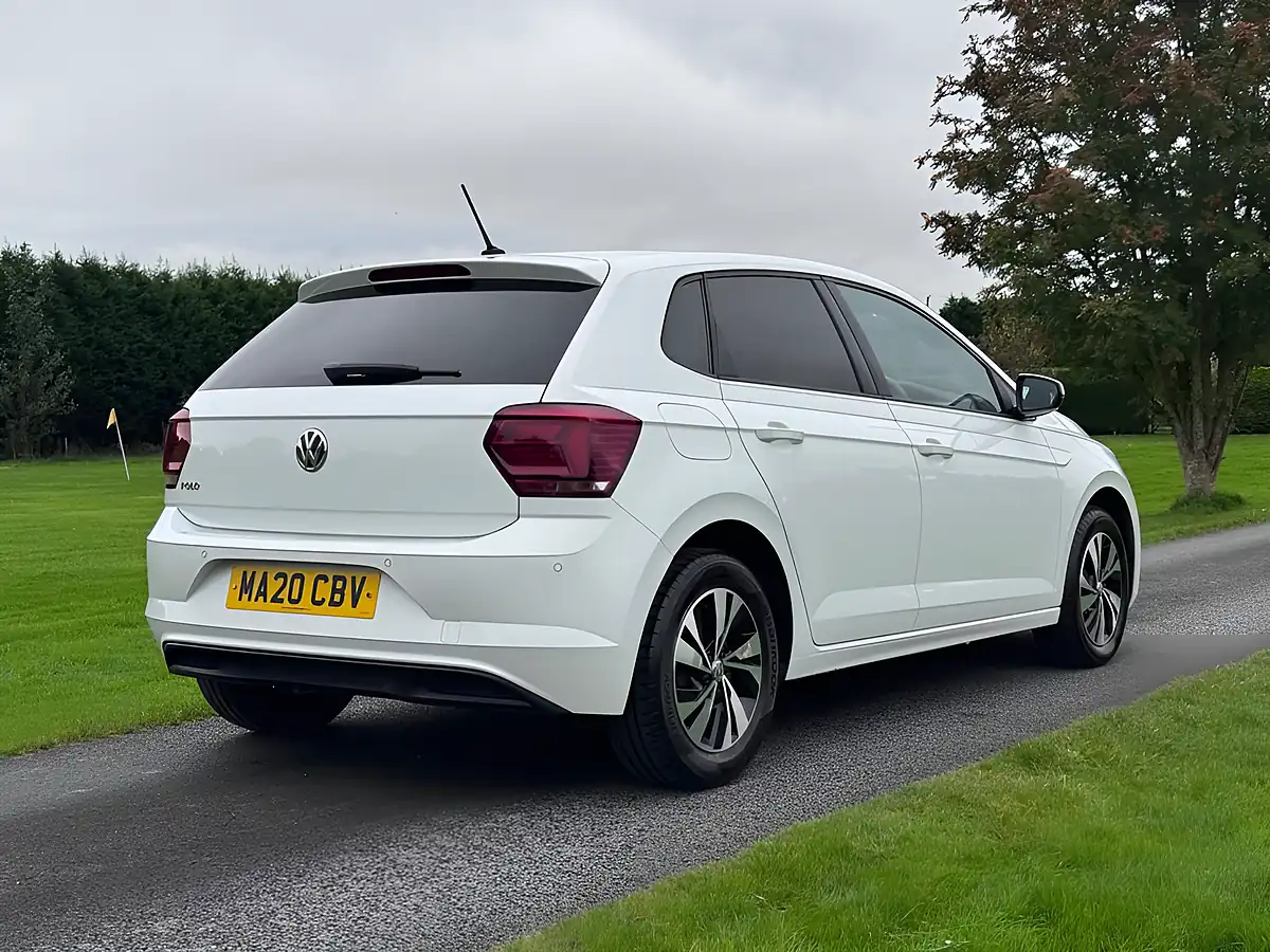 Used 2020 Volkswagen Polo Match White - Interior and Exterior details 4