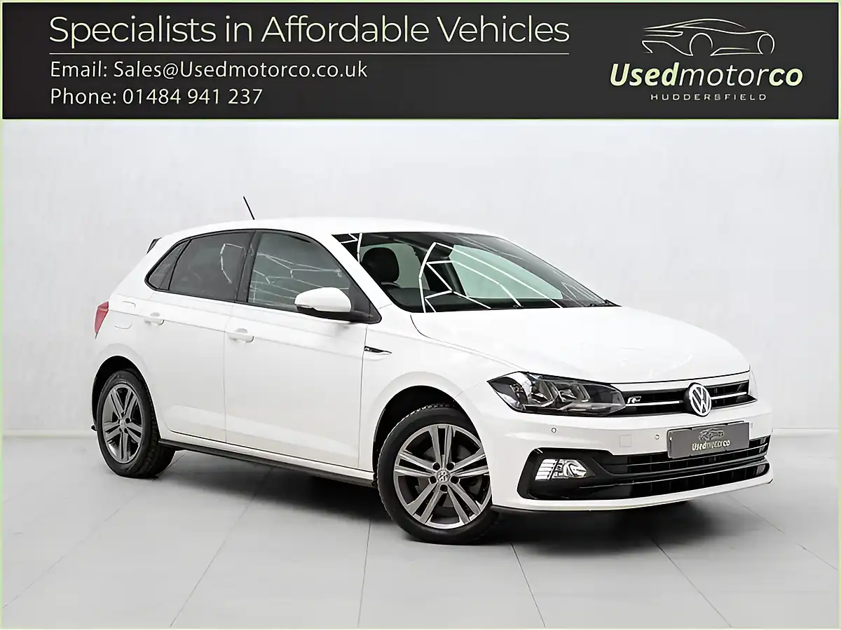 Used 2020 Volkswagen Polo R-Line White - Front View