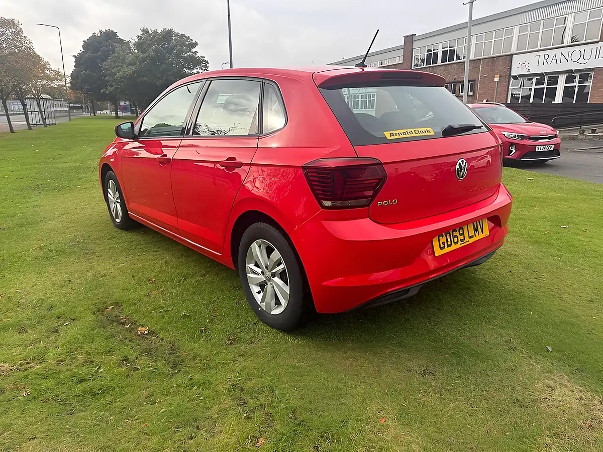 Used 2020 Volkswagen Polo Se Red - Interior and Exterior details 3