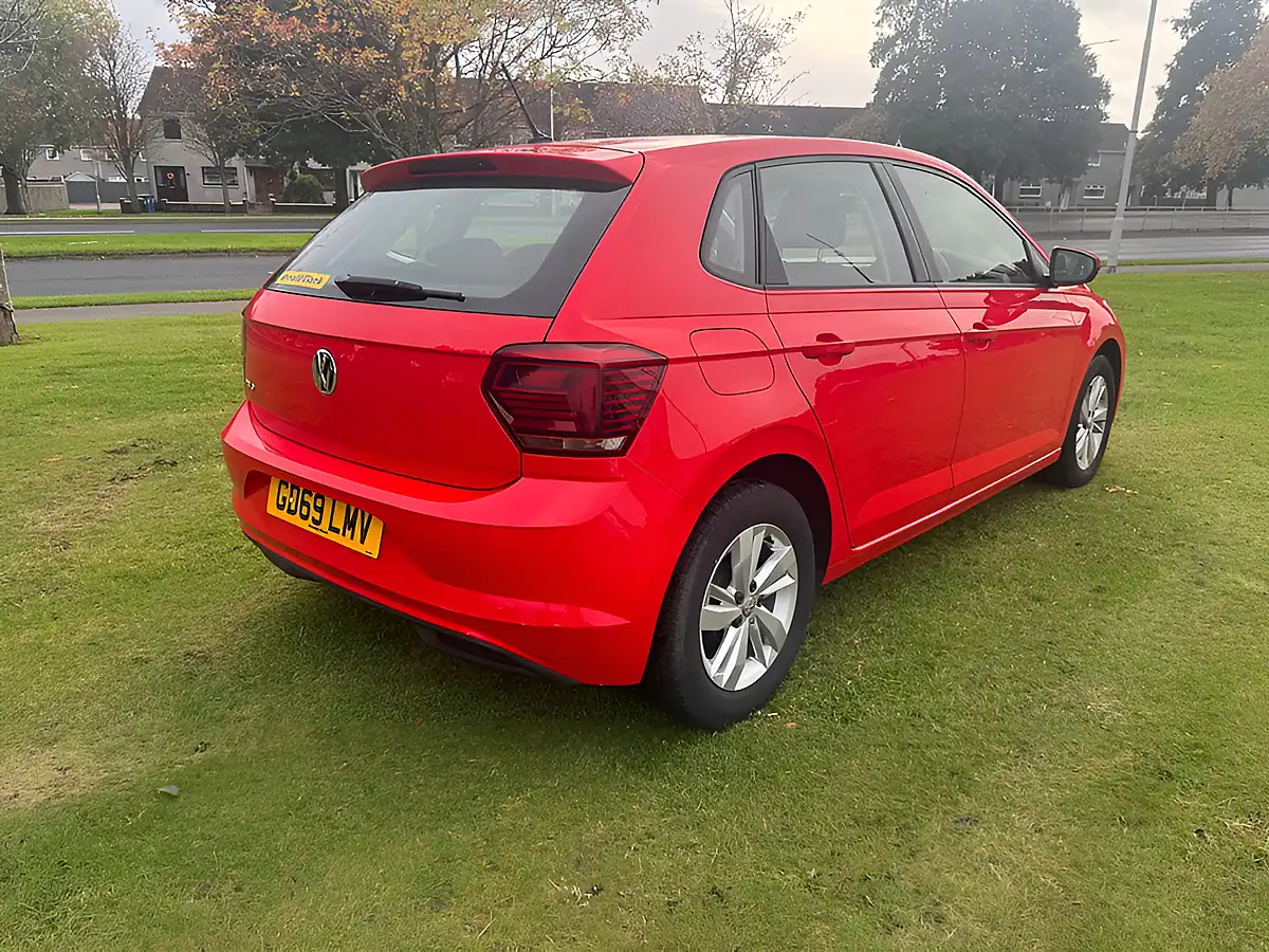 Used 2020 Volkswagen Polo Se Red - Interior and Exterior details 4