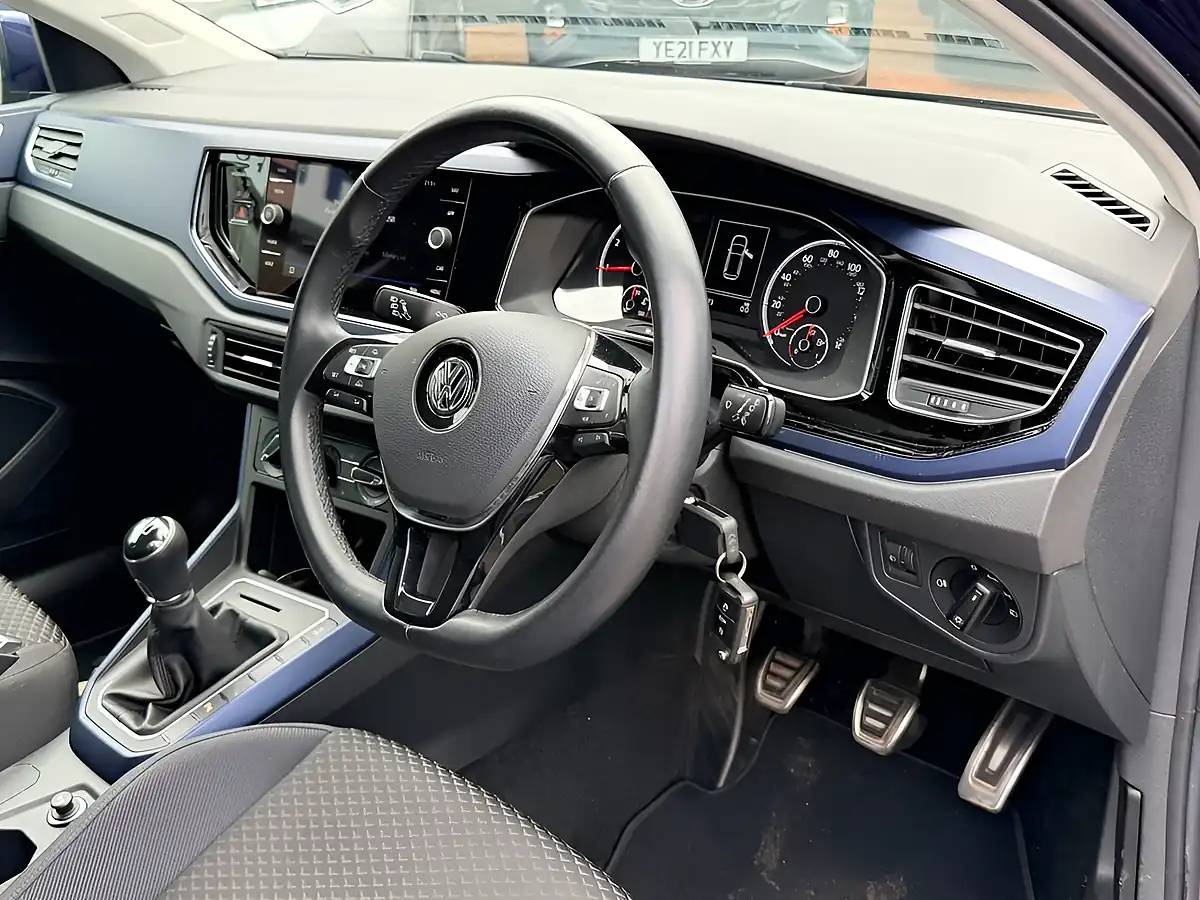 Used 2020 Volkswagen Polo United Atlantic Blue - Interior and Exterior details 10