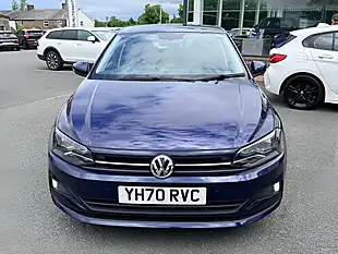 Used 2020 Volkswagen Polo United Atlantic Blue - Interior and Exterior details 6