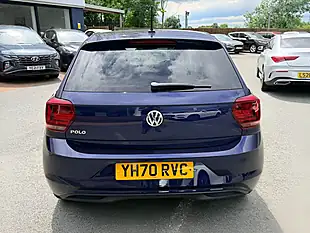 Used 2020 Volkswagen Polo United Atlantic Blue - Interior and Exterior details 9