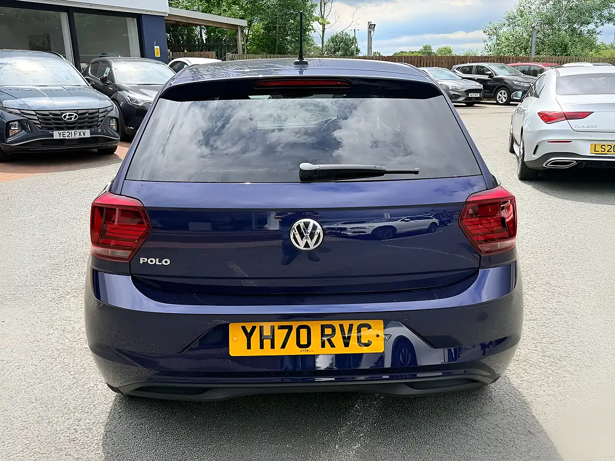 Used 2020 Volkswagen Polo United Atlantic Blue - Interior and Exterior details 9