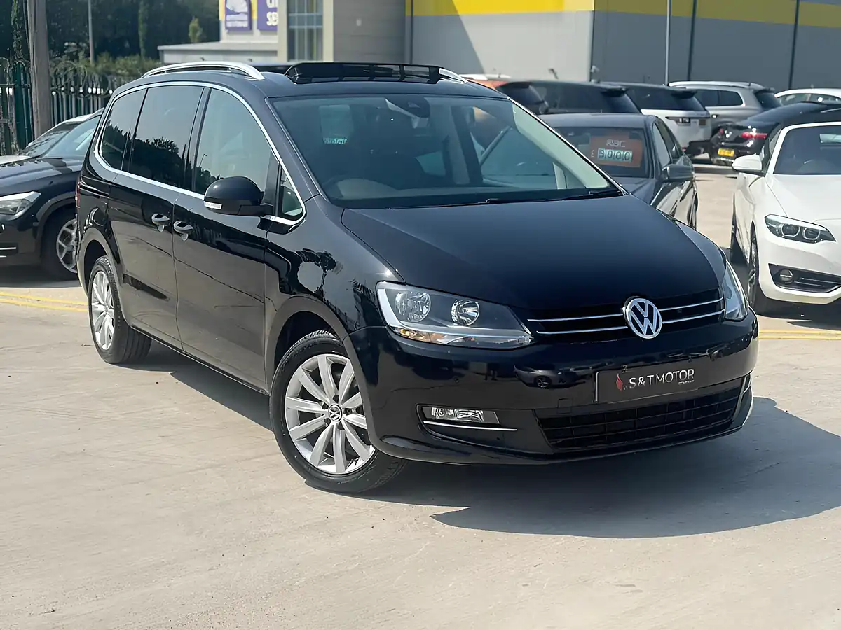 Used 2020 Volkswagen Sharan Sel Black - Front View