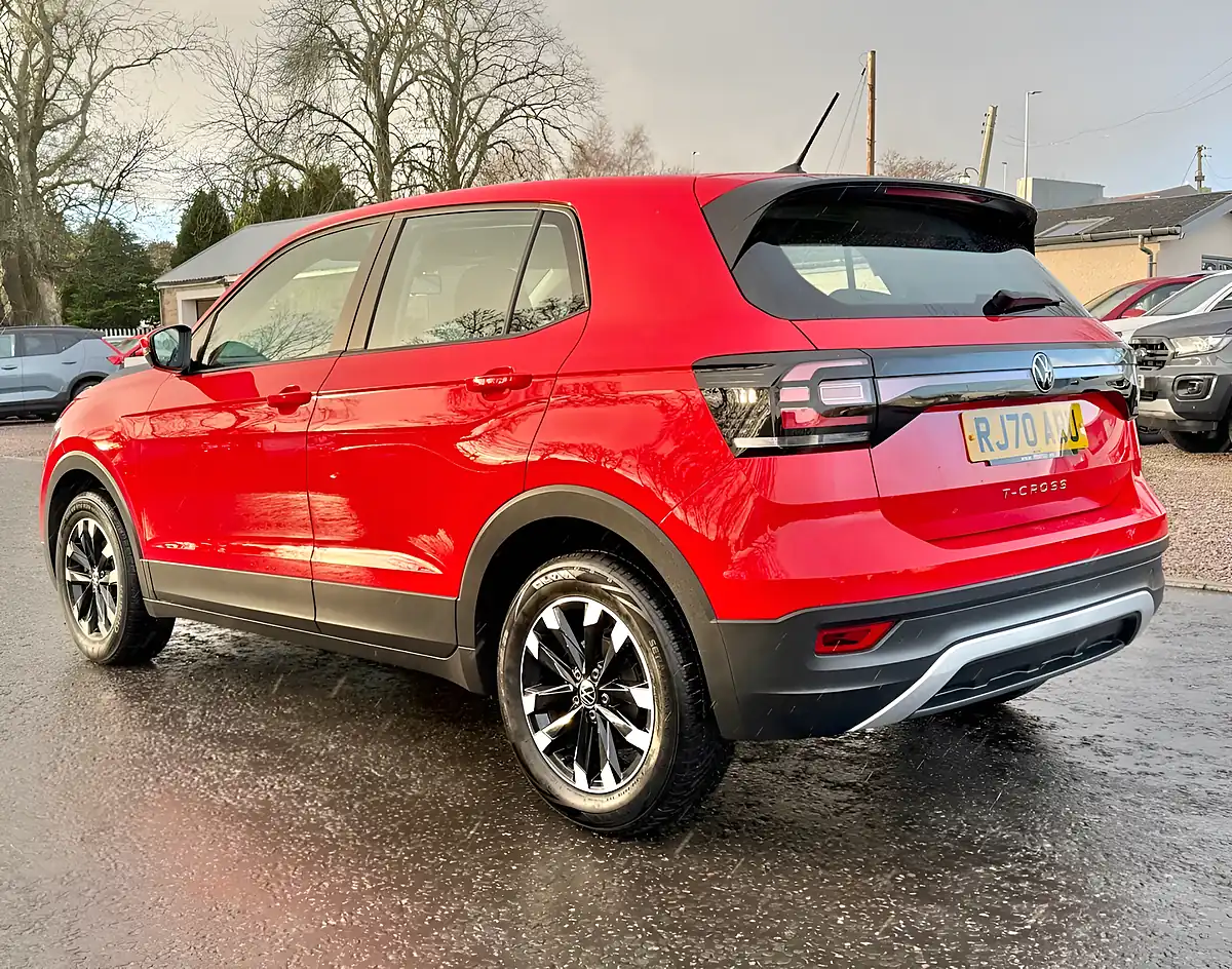 Used 2020 Volkswagen T-Cross S Flash Red - Interior and Exterior details 7