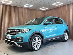 Used 2020 Volkswagen T-Cross Se Blue - Interior and Exterior details 3